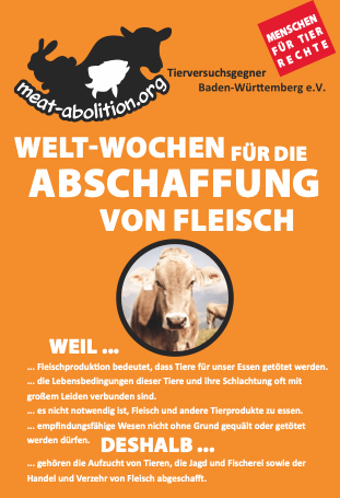 Weltwochen zum Abschaffung des Fleisches